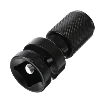 Telescopic Socket Adapter Ring Pin 1/2In Square Drive 1/4in Hex Shank Ordinary Black
Telescopic Socket Adapter Ring Pin 1/2In Square Drive 1/4in Hex Shank Ordinary Black