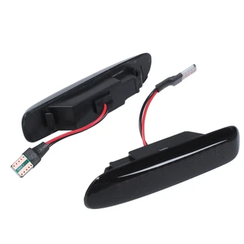 2X Flowing Turn Signal Light Dynamic LED Side Marker Light Side Repeater Lamp for E46 3Er Limo Coupe Compact Cabriolet
2X Flowing Turn Signal Light Dynamic LED Side Marker Light Side Repeater Lamp for E46 3Er Limo Coupe Compact Cabriolet