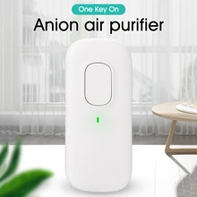 100-240V Mini Air Purifier Negative Ion Deodorizer US Plug One-Button Dust Smoke Removal Air Purification Home Practical Supply
100-240V Mini Air Purifier Negative Ion Deodorizer US Plug One-Button Dust Smoke Removal Air Purification Home Practical Supply