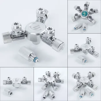 Distributor Aquarium Co2 Splitter Needle Valve Solenoid Regulator W02-02-06 Different Tanks CO2 To Aquariums For Air Line 4 / 6m
Distributor Aquarium Co2 Splitter Needle Valve Solenoid Regulator W02-02-06 Different Tanks CO2 To Aquariums For Air Line 4 / 6m