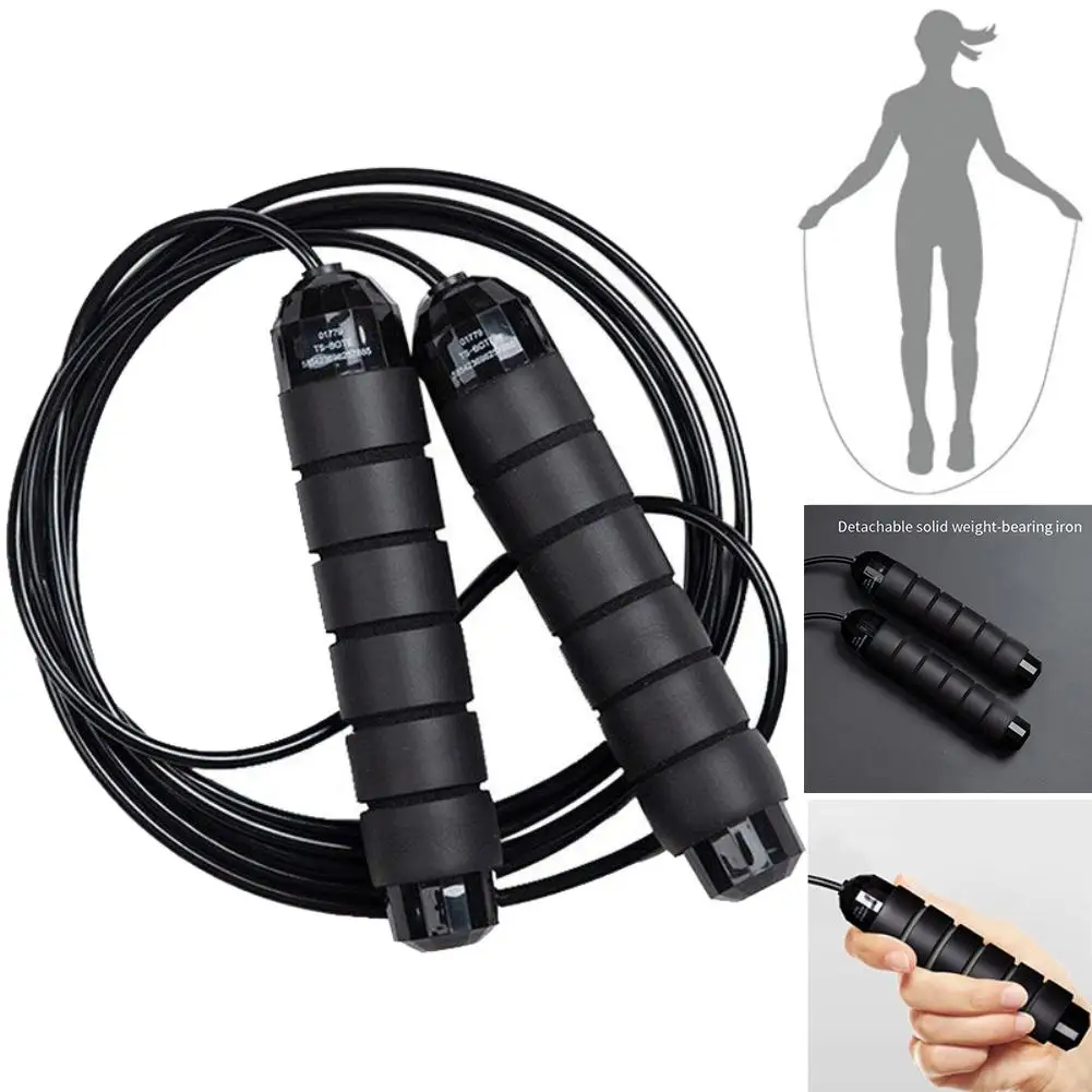 Tangle-proof with Ball Bearings Rapid Speed Jump Rope Excercise Fitness Workout Equipments Skipping Foot for Unisex Kid
Tangle-proof with Ball Bearings Rapid Speed Jump Rope Excercise Fitness Workout Equipments Skipping Foot for Unisex Kid