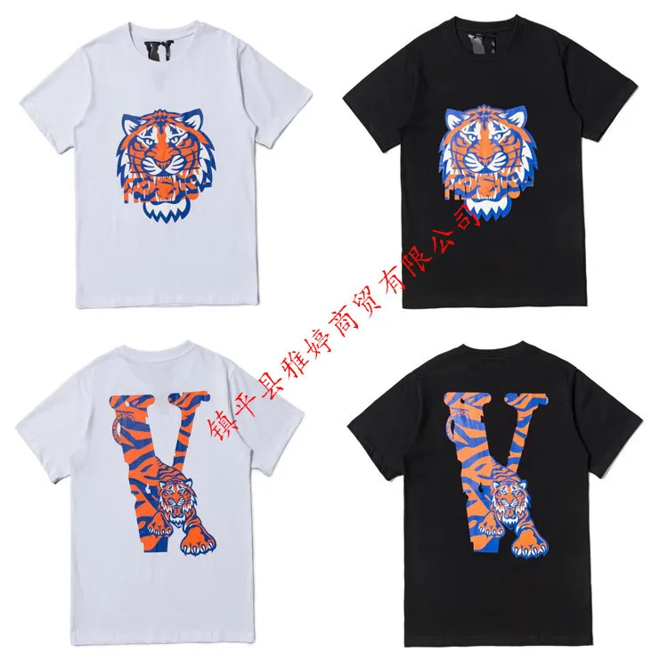 INS High Street V Lone Tiger Detroit Detroit Qualified Pop-up Tiger Pattern Large V Short Sleeve Tee Fashion Men And Women
INS High Street V Lone Tiger Detroit Detroit Qualified Pop-up Tiger Pattern Large V Short Sleeve Tee Fashion Men And Women