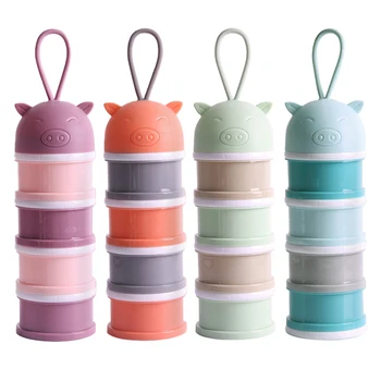 Milk Powder Box Baby Boy Girl Formula Milk Storage Portable Four Layer Independent Layered Storage Box Safe Non-toxic
Milk Powder Box Baby Boy Girl Formula Milk Storage Portable Four Layer Independent Layered Storage Box Safe Non-toxic