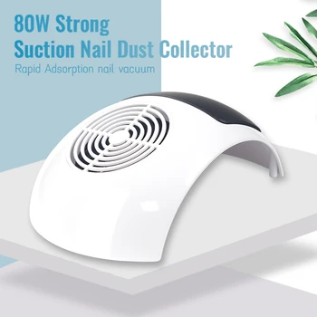 80W Strong Suction Nail Dust Collector Nail Fan Art Salon Equipment Suction Dust Collector Machine Vacuum Cleaner for Manicure
80W Strong Suction Nail Dust Collector Nail Fan Art Salon Equipment Suction Dust Collector Machine Vacuum Cleaner for Manicure