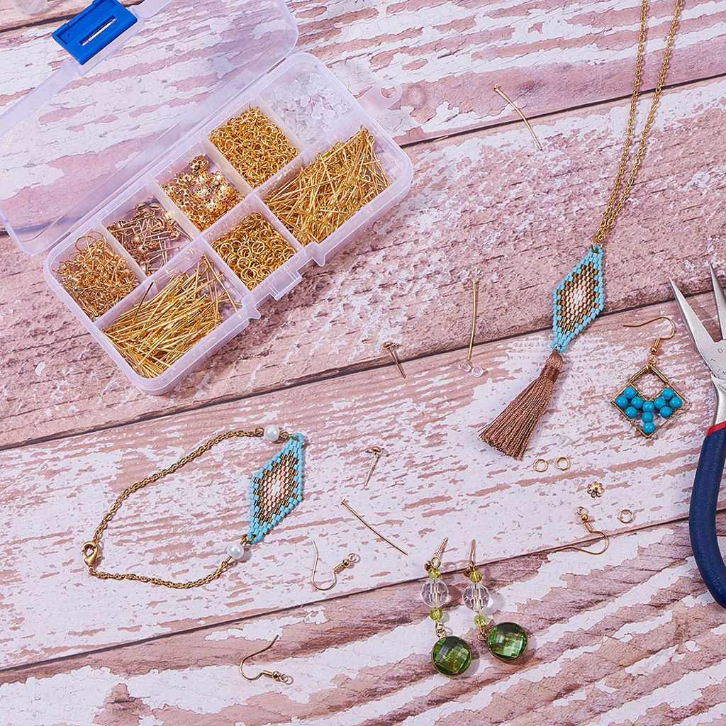 800Pcs Jewelry Making Accessory, Jewelery Tools, Repair Making Charm Earrings, DIY Crafts 800Pcs Jewelry Making Accessory, Jewelery Tools, Repair Making Charm Earrings, DIY Crafts