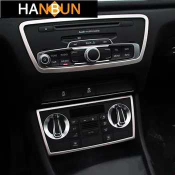 Middle Console CD Panel Cover Trim For Audi Q3 13-18 Car Accessories Stainless Steel Air Conditioner Knob Frame Strips
Middle Console CD Panel Cover Trim For Audi Q3 13-18 Car Accessories Stainless Steel Air Conditioner Knob Frame Strips