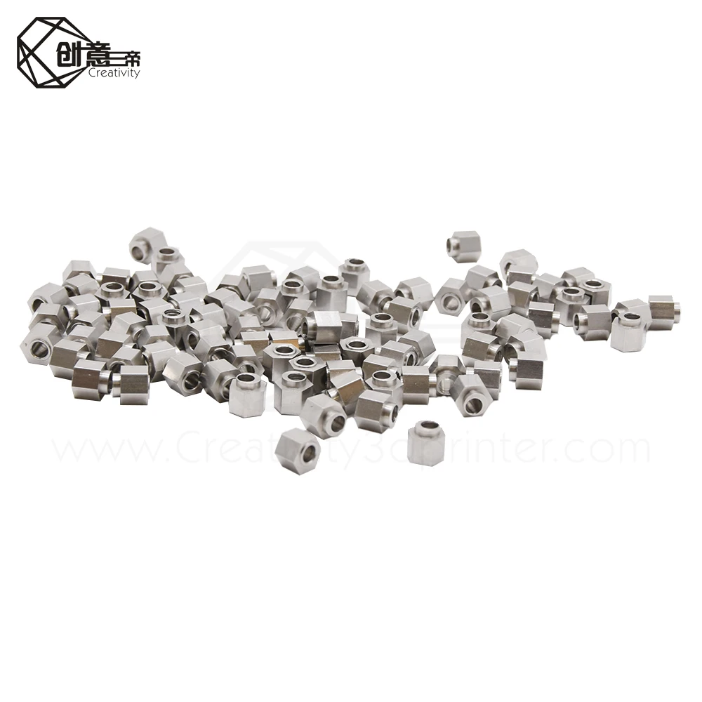 100pcs Eccentric Spacers for V Wheel Aluminium Extrusion 3D Printer Reprap New Eccentric Column isolation For3D printer
100pcs Eccentric Spacers for V Wheel Aluminium Extrusion 3D Printer Reprap New Eccentric Column isolation For3D printer