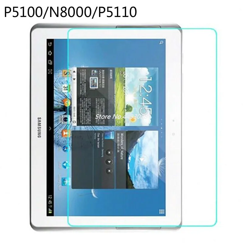 2.5D 9H закаленное стекло для Samsung Galaxy P5100 P5110 N8000 Защита экрана планшета Tab 2 10 1 дюймов