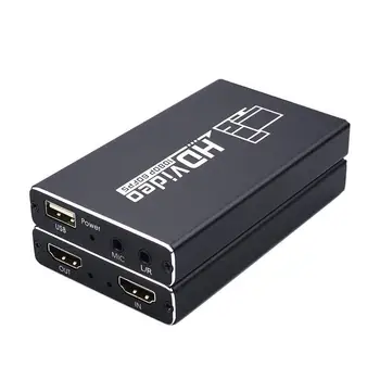 4K 720/1080P HDMI Video Capture Card for OBS Live Stream Broadcast Case with Automatically Adjust Settings
4K 720/1080P HDMI Video Capture Card for OBS Live Stream Broadcast Case with Automatically Adjust Settings