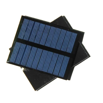 Solar Cell 100MA 5V Solar Panels For Small Power 3.7v Battery Charger Light Study Epoxy 72*58MM Wholesale 500pcs
Solar Cell 100MA 5V Solar Panels For Small Power 3.7v Battery Charger Light Study Epoxy 72*58MM Wholesale 500pcs