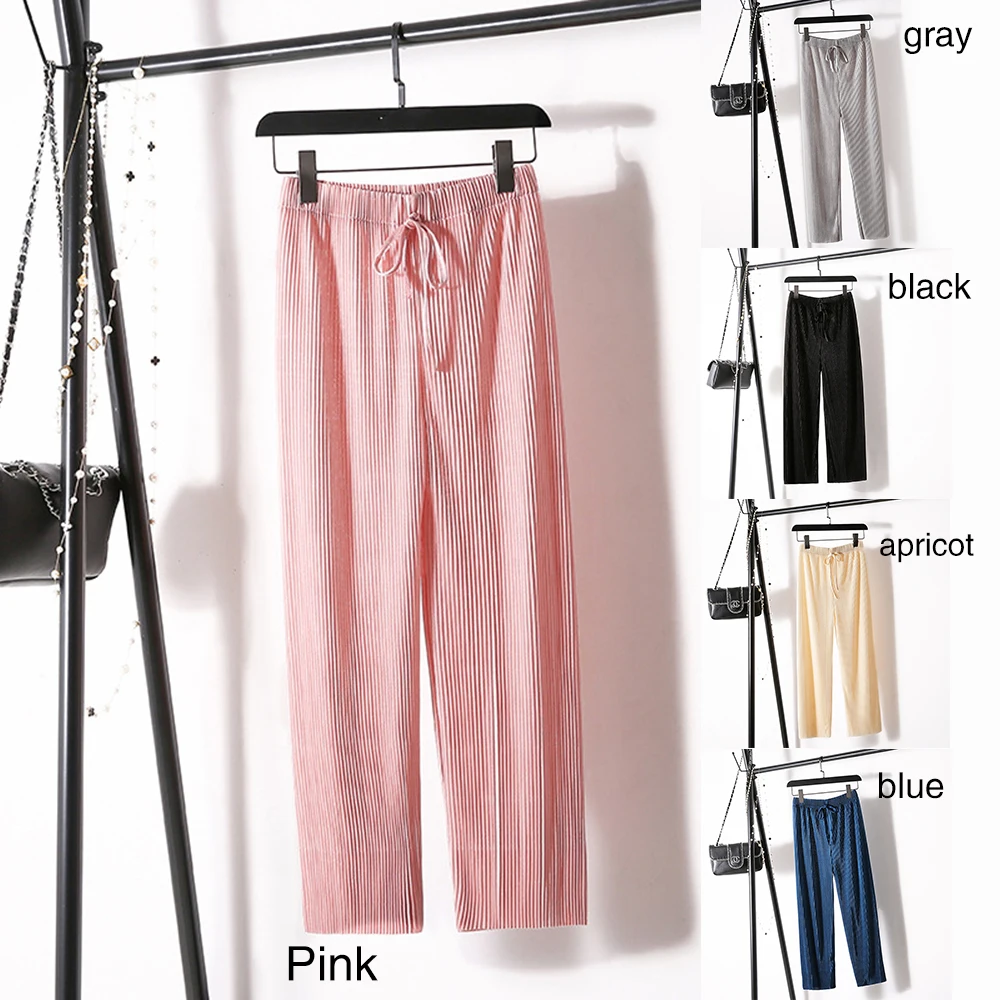 Fashion Casual Pants Trousers Summer Sunscreen Solid Colour Lightweight Bloomers Sun Protection
Fashion Casual Pants Trousers Summer Sunscreen Solid Colour Lightweight Bloomers Sun Protection