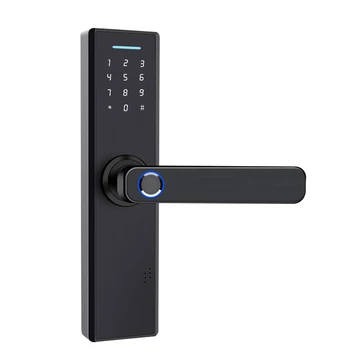 Fingerprint Door Locks Electronic WiFi APP Password Door Lock Intelligent Biometric Digital Keyless Home Hotel Door Lock
Fingerprint Door Locks Electronic WiFi APP Password Door Lock Intelligent Biometric Digital Keyless Home Hotel Door Lock