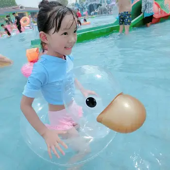 Duck Pool Float Kids Transparent Lifebuoy Inflatable Swim Tube Beach Pool Floating Toy For Children Boys Girls
Duck Pool Float Kids Transparent Lifebuoy Inflatable Swim Tube Beach Pool Floating Toy For Children Boys Girls