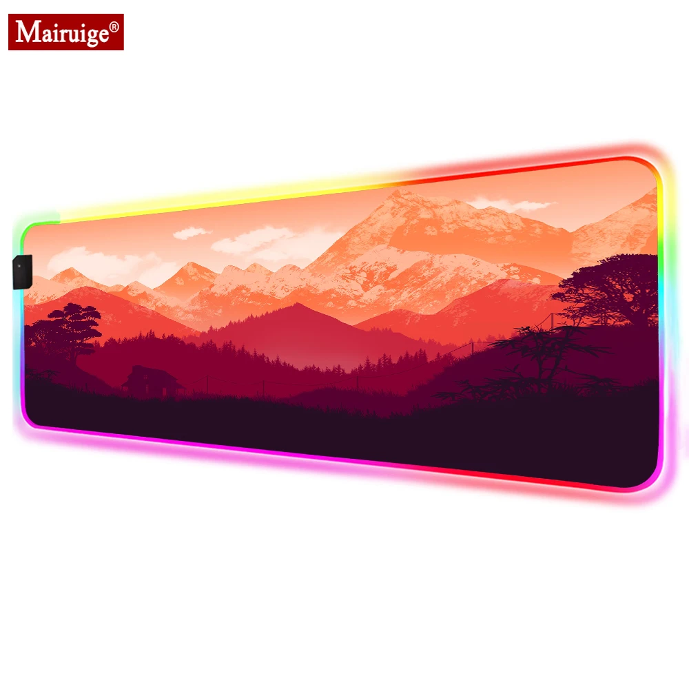 Mountains Forest Dark Clouds Dusk LED Mousepad RGB Glow Geme XXL Large Mouse Pad 90x40cm Gamer Desk Mat for Laptop Table Pads
Mountains Forest Dark Clouds Dusk LED Mousepad RGB Glow Geme XXL Large Mouse Pad 90x40cm Gamer Desk Mat for Laptop Table Pads