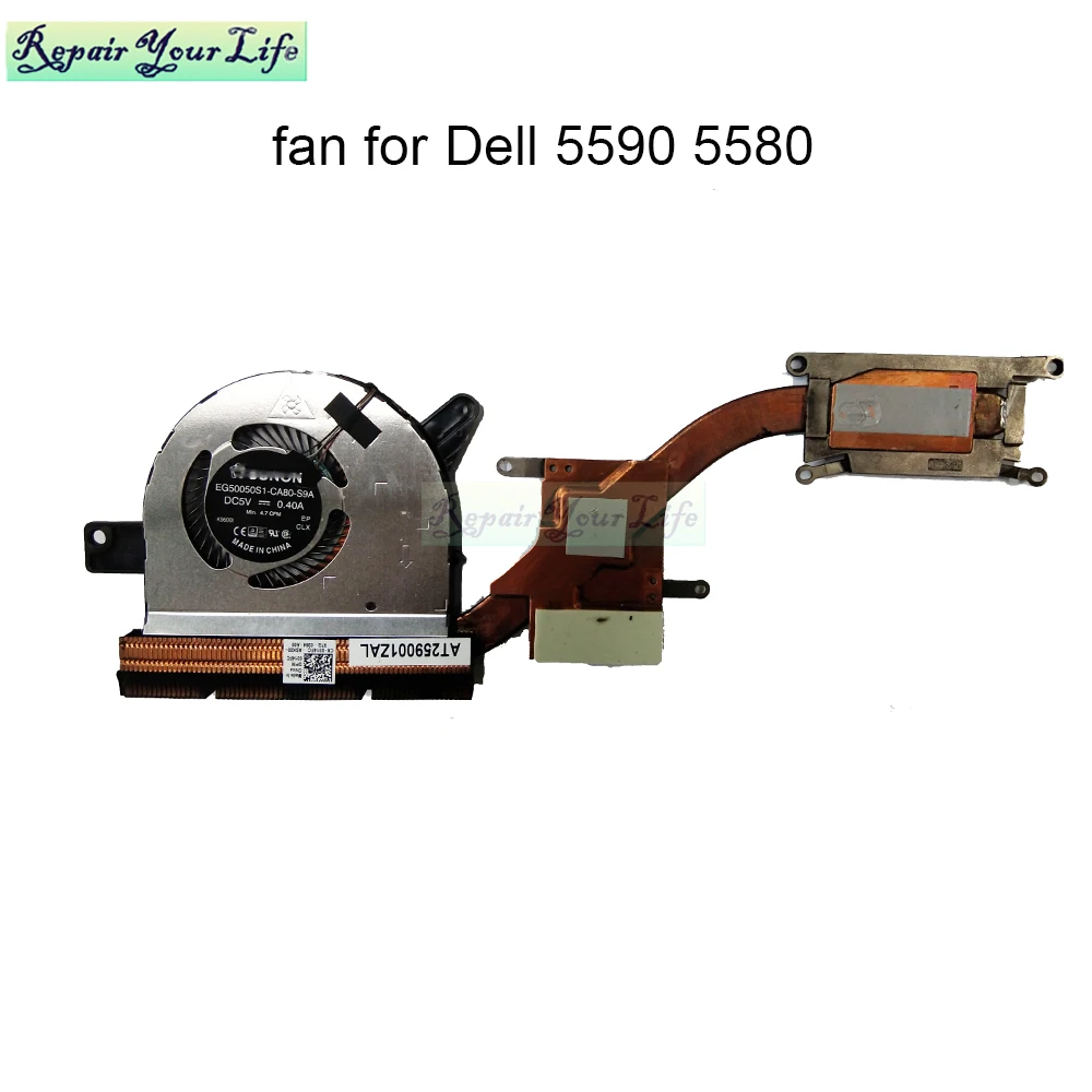 

0314FC Cooling Fans Heatsink for Dell Latitude 5590 5580 E5580 E5590 laptop CPU Cooler Radiator 314FC EG50050S1-CA80 AT259001ZAL