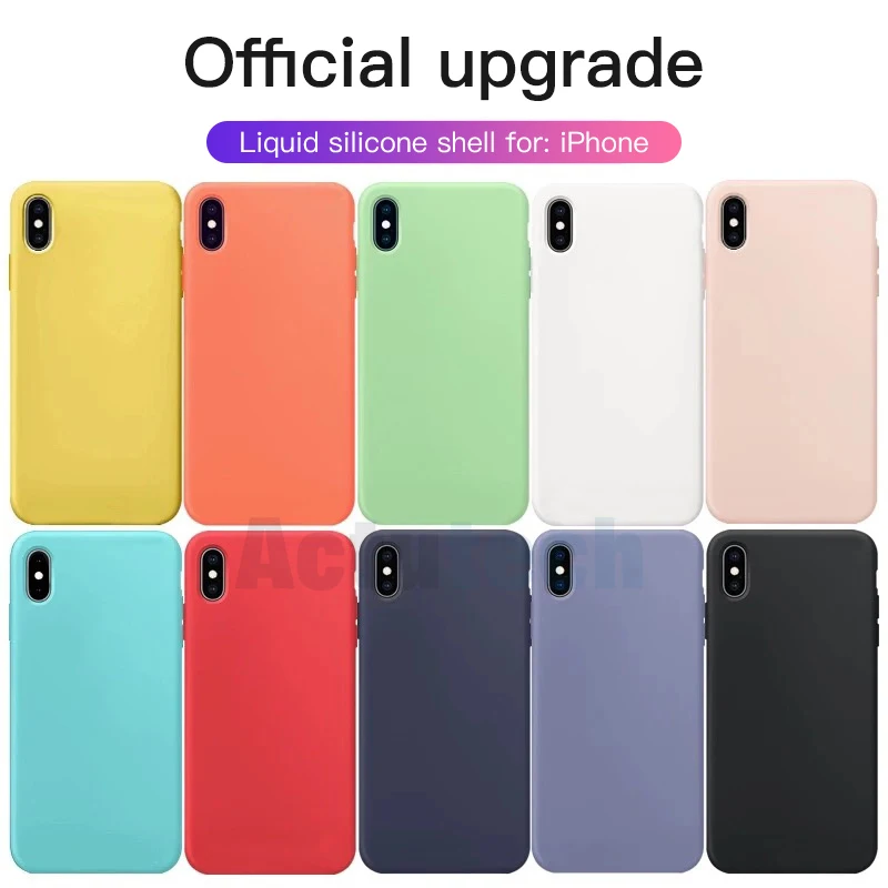 ASINA Silicone Case For iPhone X Xs Max XR Original Liquid Silicone Plain Color Clear Bumper For iPhone 6 6s 7 8 Plus Coque Capa
ASINA Silicone Case For iPhone X Xs Max XR Original Liquid Silicone Plain Color Clear Bumper For iPhone 6 6s 7 8 Plus Coque Capa