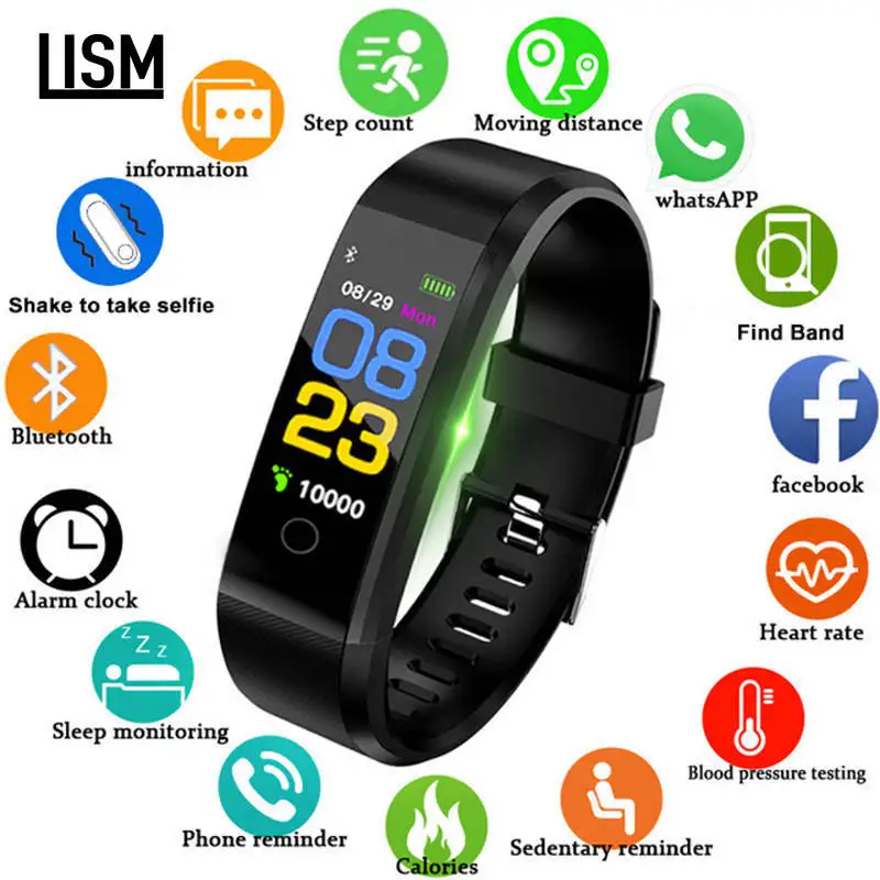 Health Bracelet Heart Rate Blood Pressure Smart Band Fitness Tracker Smartband Bluetooth Wristband honor fitbits Smart Watch Men
Health Bracelet Heart Rate Blood Pressure Smart Band Fitness Tracker Smartband Bluetooth Wristband honor fitbits Smart Watch Men