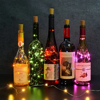 6/10PCS Led Lamp Wine Bottle Stopper Lamp String Copper Wire Lamp String Bar 4 Color 2 Meter 20 Bulb Decorative Lamp*
6/10PCS Led Lamp Wine Bottle Stopper Lamp String Copper Wire Lamp String Bar 4 Color 2 Meter 20 Bulb Decorative Lamp*