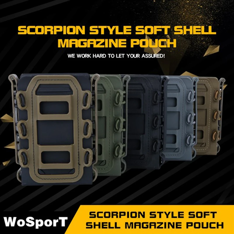 Scorpion Soft Shell Single Jacket With MOLLE Buckle Belt Military Accessories Case For 9MM
Scorpion Soft Shell Single Jacket With MOLLE Buckle Belt Military Accessories Case For 9MM