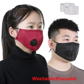 Reusable Washable Adult Face Mask pm2.5 Anti flu Bacteria Virus Breathable Valved Respirator Activated Carbon Filter mouth masks
Reusable Washable Adult Face Mask pm2.5 Anti flu Bacteria Virus Breathable Valved Respirator Activated Carbon Filter mouth masks