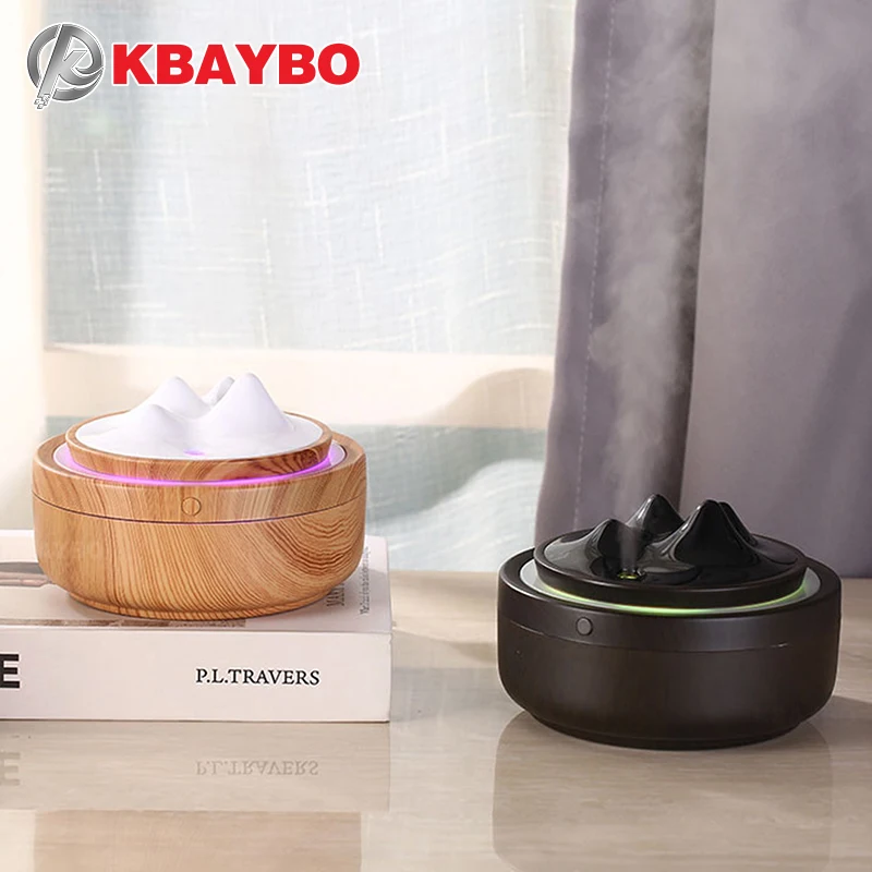 Humidifier Mountain wood grain 300 ml Humidifiers fog strong aromatherapy Diffusers with lights
Humidifier Mountain wood grain 300 ml Humidifiers fog strong aromatherapy Diffusers with lights