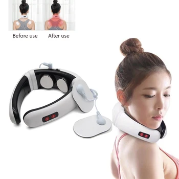 Electromagnetic pulse physiotherapy for electric cervical massager and intelligent cervical massager Home charging multifunction
Electromagnetic pulse physiotherapy for electric cervical massager and intelligent cervical massager Home charging multifunction