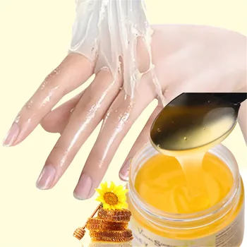 1PC Milk Honey Hand Mask Wax Moisturizing Whitening Skin Care Exfoliating Calluses Anti-chapping Hand Care Cream Paraffin Baths 
1PC Milk Honey Hand Mask Wax Moisturizing Whitening Skin Care Exfoliating Calluses Anti-chapping Hand Care Cream Paraffin Baths