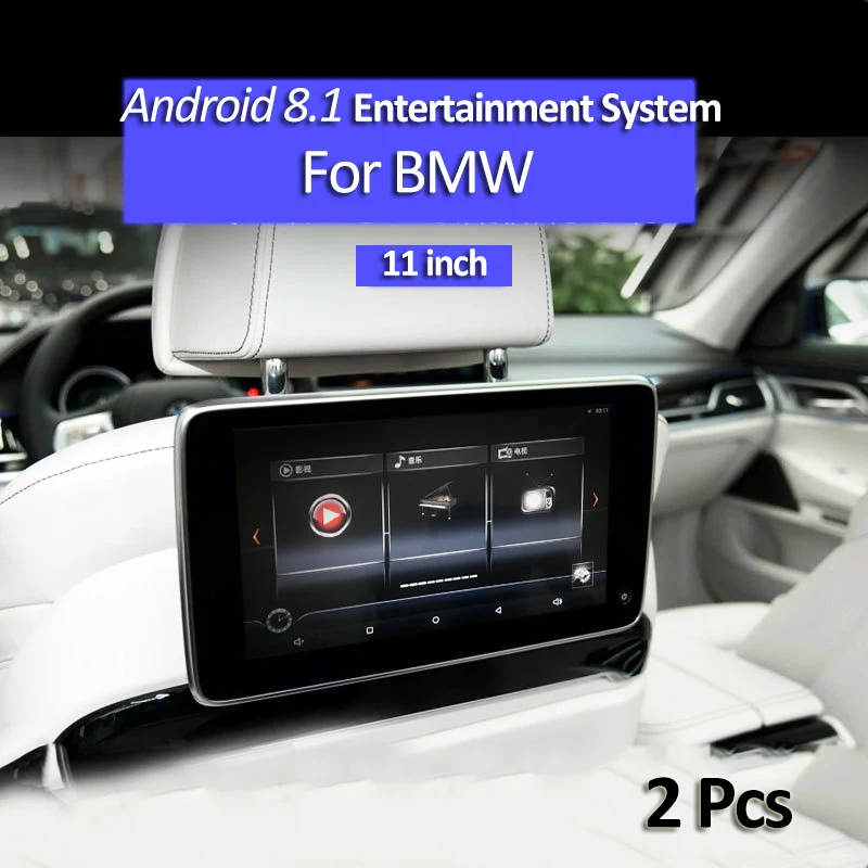 2 Pcs 11Inch Android 8.1 Super Slim Car Head Rest Monitor MP4 MP5 Multimedia Video Player For BMW Rear Seat Entertainment System
2 Pcs 11Inch Android 8.1 Super Slim Car Head Rest Monitor MP4 MP5 Multimedia Video Player For BMW Rear Seat Entertainment System