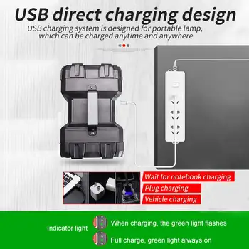 Spotlight USB Rechargeable Super Bright Torch Power Bank Powerful Led Flashlight Ultra Bright torch use 10000mAh battery
Spotlight USB Rechargeable Super Bright Torch Power Bank Powerful Led Flashlight Ultra Bright torch use 10000mAh battery