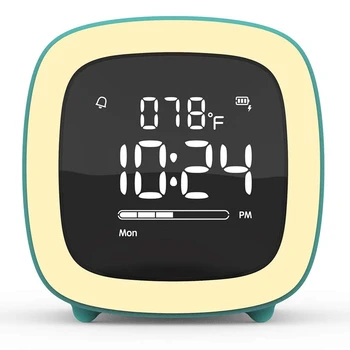 Kids Cute-TV Night Light Alarm Clock for Girls, Children, Bedroom, Rechargeable Battery Operated Alarm Clock with Sleep Timer, I
Kids Cute-TV Night Light Alarm Clock for Girls, Children, Bedroom, Rechargeable Battery Operated Alarm Clock with Sleep Timer, I