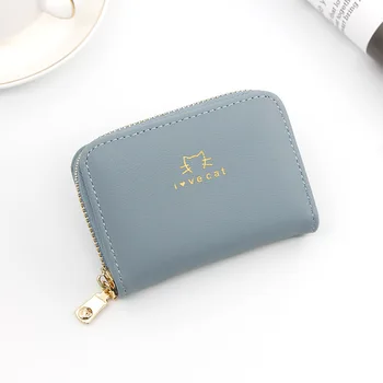 Fashion Cat Zipper Card Cover Wallet Bag Travel Accessories Women PU Leather ID Address Holder Portable Boarding Coin Purse Bag
Fashion Cat Zipper Card Cover Wallet Bag Travel Accessories Women PU Leather ID Address Holder Portable Boarding Coin Purse Bag