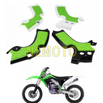 1 Pair Green Motocross X-Grips Frame Guard Frameguard Protector For Kawasaki KX250 2019 KXF250 KX250F 2015-2018 Dirt Bike
1 Pair Green Motocross X-Grips Frame Guard Frameguard Protector For Kawasaki KX250 2019 KXF250 KX250F 2015-2018 Dirt Bike