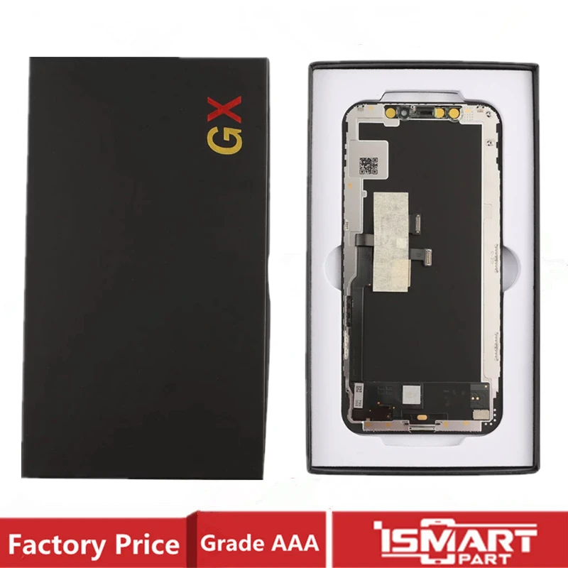 Hard OLED GXS For iPhone XS Screen LCD Display With 3D Touch Digitizer Assembly Replacement Parts
Hard OLED GXS For iPhone XS Screen LCD Display With 3D Touch Digitizer Assembly Replacement Parts