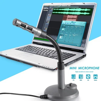 Portable USB Microphone Computer Microphone Plug Play Studio PC Microphone for Laptop/Desktop Omnidirectional Studio Recording
Portable USB Microphone Computer Microphone Plug Play Studio PC Microphone for Laptop/Desktop Omnidirectional Studio Recording