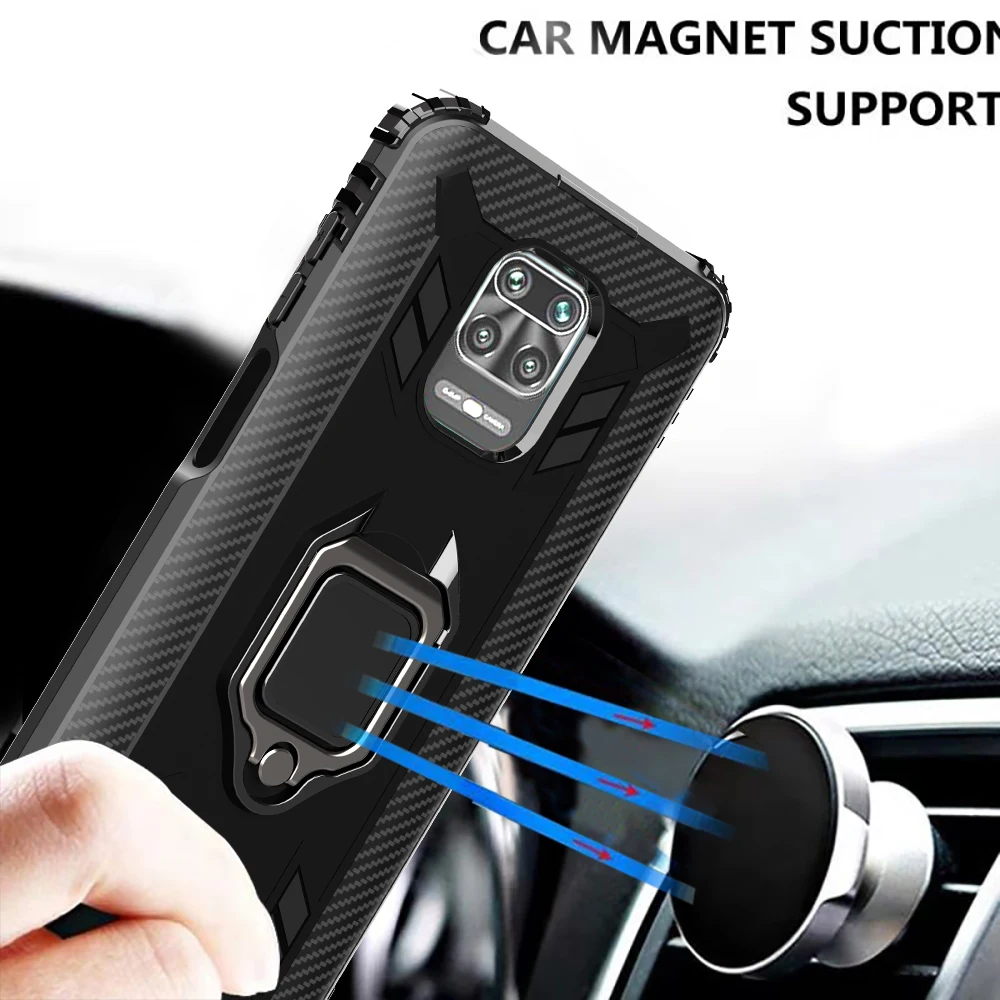 For XiaoMi Redmi Note 9S 9 Pro Max Case, Anti-shock case with 360 Degree Rotation Ring Holder&Car Magnet Suction Support
For XiaoMi Redmi Note 9S 9 Pro Max Case, Anti-shock case with 360 Degree Rotation Ring Holder&Car Magnet Suction Support