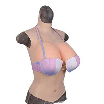 Cossdresser Silicone Breast Form Fake Boobs Chest Enhancer High Collar Type with Sexy Navel for Cosplay Mastectomy Gay Ajusen
Cossdresser Silicone Breast Form Fake Boobs Chest Enhancer High Collar Type with Sexy Navel for Cosplay Mastectomy Gay Ajusen