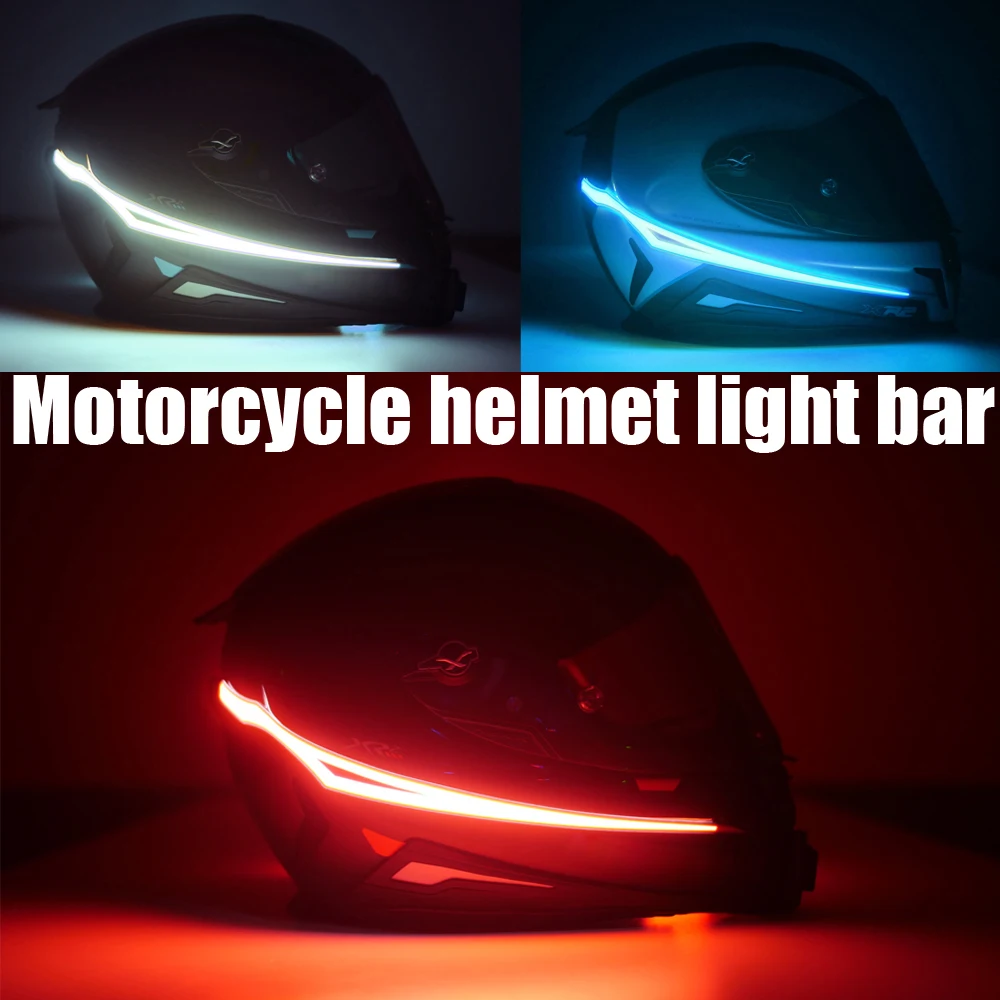 Motorcycle Helmet LED Light Waterproof Durable Motorcycle Night Riding Signal Bar Flashing Stripe LED Light Helmet kit
Motorcycle Helmet LED Light Waterproof Durable Motorcycle Night Riding Signal Bar Flashing Stripe LED Light Helmet kit