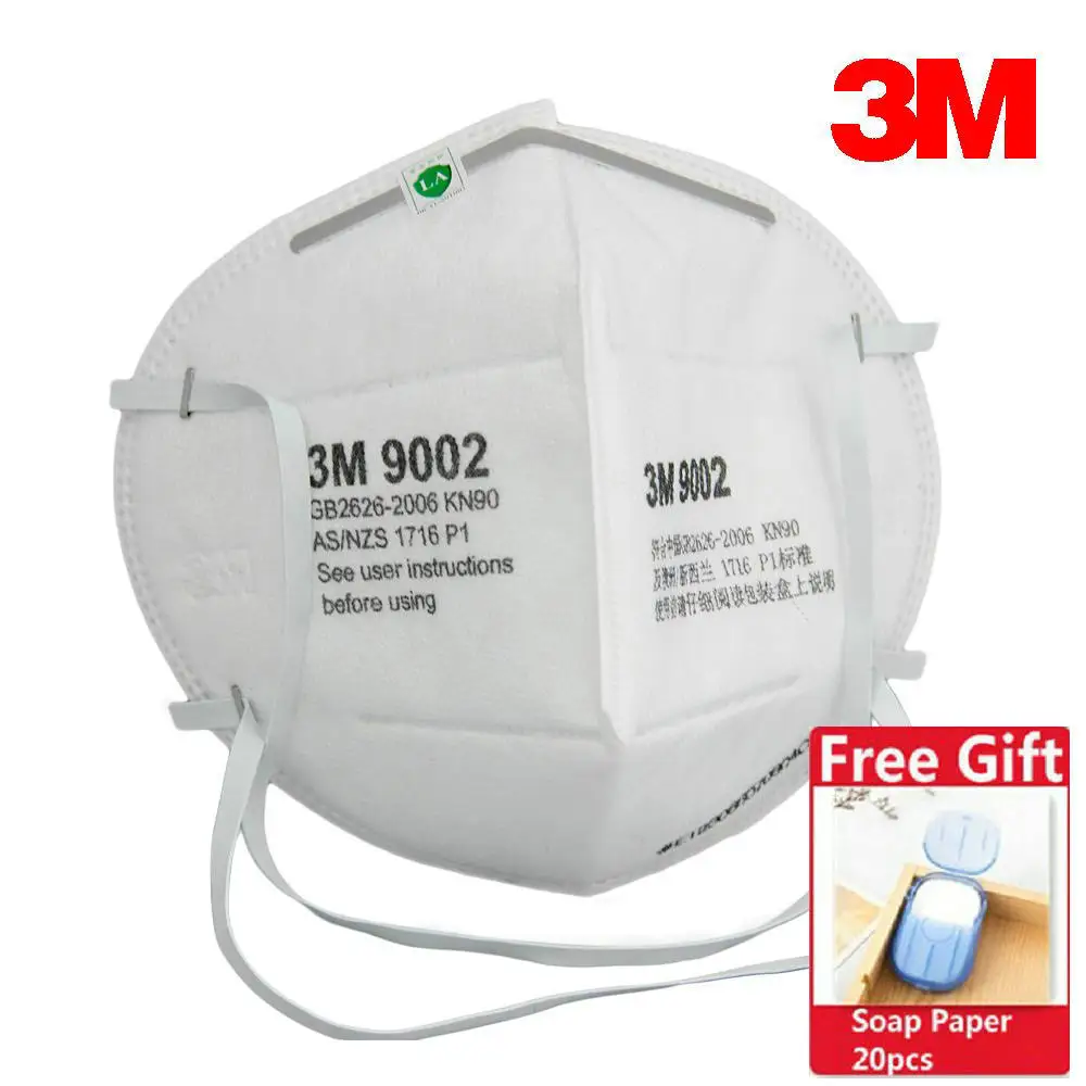 Original 3M 9002 Safety Protective Dust Masks 20 50PCS/Lot Folding Anti pm2.5 Respirator Fog Masks N90 FFP1
Original 3M 9002 Safety Protective Dust Masks 20 50PCS/Lot Folding Anti pm2.5 Respirator Fog Masks N90 FFP1