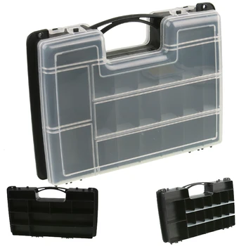 27x20x7cm Parts storage tool box plastic compartment with cover hardware tool box combination classification screw box
27x20x7cm Parts storage tool box plastic compartment with cover hardware tool box combination classification screw box