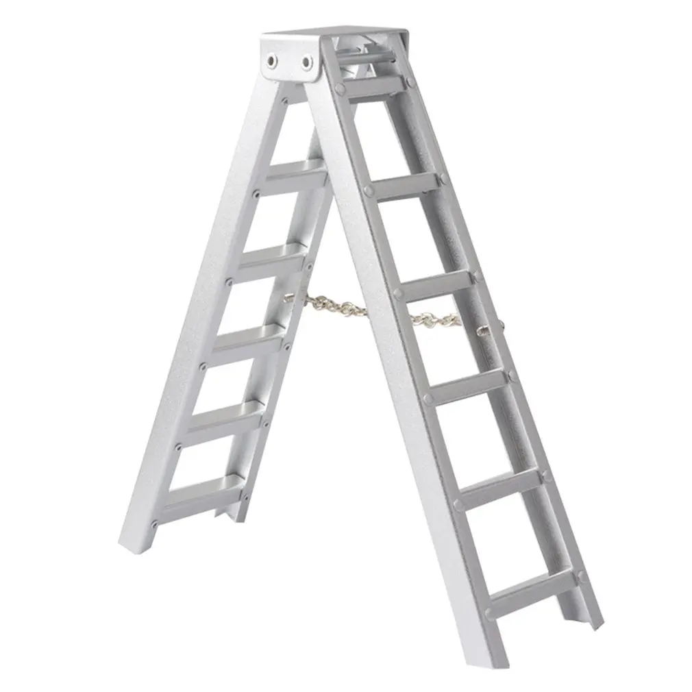 100MM/150MM Aluminum Mini Ladder for 1:10 RC Rock Crawler Axial SCX10 90046 D90 D110 TAMIYA CC01 Traxxas TRX-4
100MM/150MM Aluminum Mini Ladder for 1:10 RC Rock Crawler Axial SCX10 90046 D90 D110 TAMIYA CC01 Traxxas TRX-4