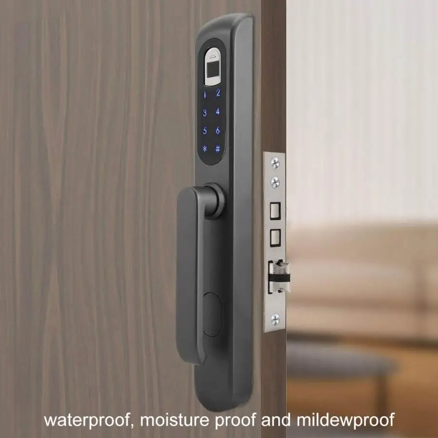 IC Card Door Lock door handle lock Aluminium Alloy Intelligent Door Lock Fingerprint Password IC Card Reader
IC Card Door Lock door handle lock Aluminium Alloy Intelligent Door Lock Fingerprint Password IC Card Reader