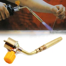 1pc Brass Welding Torch Welding Gas Ignition Turbo Propane Brazing Gas Torch Soldering Heat Gun for Welding Equipment
1pc Brass Welding Torch Welding Gas Ignition Turbo Propane Brazing Gas Torch Soldering Heat Gun for Welding Equipment