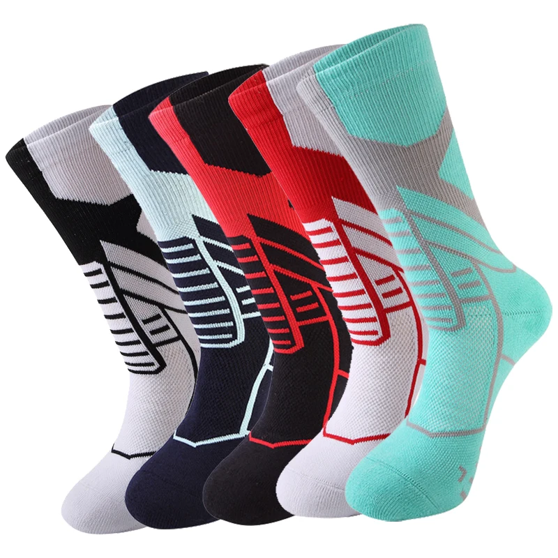 Cushion Heel Shield Compression Socks Cycling Training Outdoor Sports Crew Athletic Performance Socks
Cushion Heel Shield Compression Socks Cycling Training Outdoor Sports Crew Athletic Performance Socks