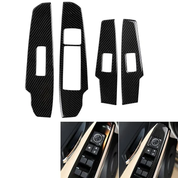 Car Styling 1Set/4Pcs Carbon Fiber Sticker Window Switch Panel Cover Trim for LEXUS IS250/300/350/200T 2014-19
Car Styling 1Set/4Pcs Carbon Fiber Sticker Window Switch Panel Cover Trim for LEXUS IS250/300/350/200T 2014-19