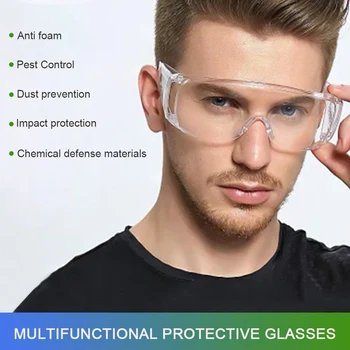 2PCS Multi-function Closed Safety Protective Glasses Goggles Dustproof Anti-Fog Antisand Windproof Dust Resistant Transparent
2PCS Multi-function Closed Safety Protective Glasses Goggles Dustproof Anti-Fog Antisand Windproof Dust Resistant Transparent
