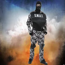 Special Forces Man Military Unifroms Outdoor Soldier Tactical Cobat Army Suit Anti-terrorism Cosplay Outfits
Special Forces Man Military Unifroms Outdoor Soldier Tactical Cobat Army Suit Anti-terrorism Cosplay Outfits