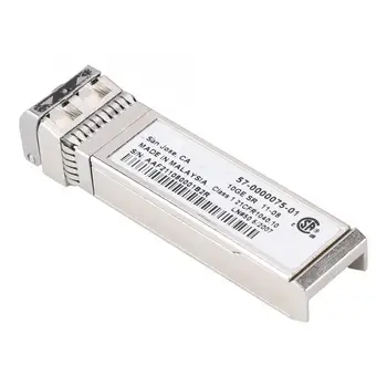 Optic Transceiver Module for Brocade Fiber Optic Transceiver Module 10GE SR SFP+ 57-0000075-01 850nm Fiber
Optic Transceiver Module for Brocade Fiber Optic Transceiver Module 10GE SR SFP+ 57-0000075-01 850nm Fiber