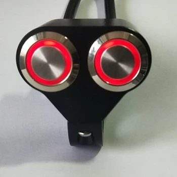 Dual Push Button 22mm Motorcycle Handlebar Headlight Spot Light On-Off Switch Waterproof Aluminum Alloy
Dual Push Button 22mm Motorcycle Handlebar Headlight Spot Light On-Off Switch Waterproof Aluminum Alloy