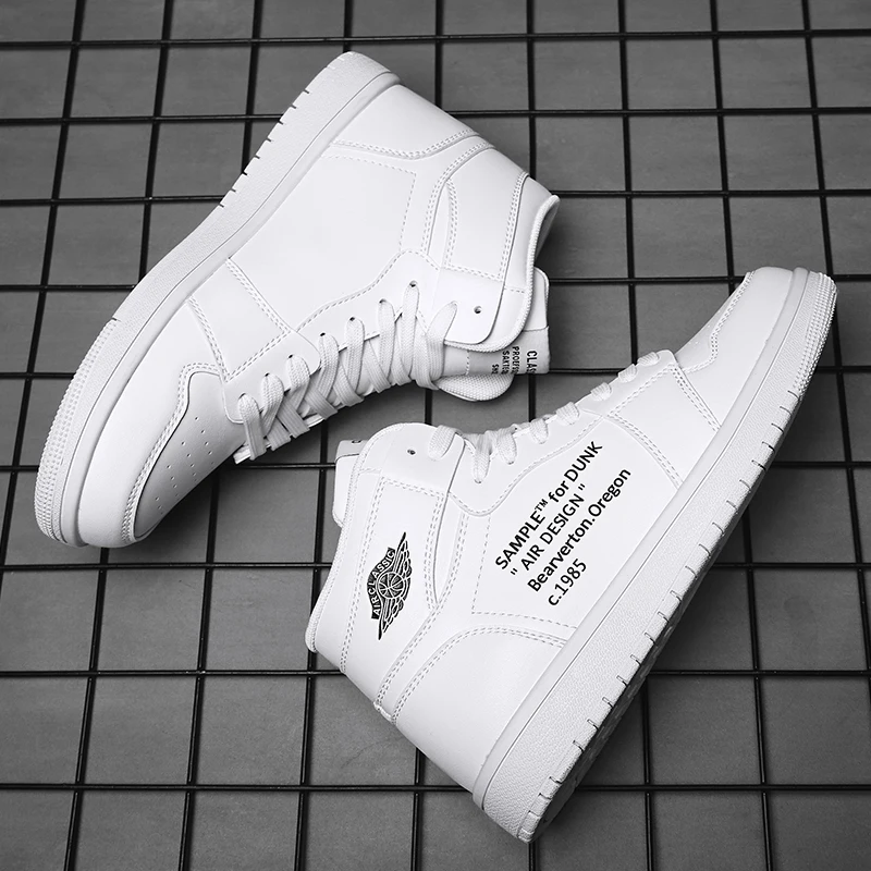 Men's Shoes Korean-style Spring and Autumn Casual Students Air Force White High-top Boards Shoes brand off white sneakers shoes
Men's Shoes Korean-style Spring and Autumn Casual Students Air Force White High-top Boards Shoes brand off white sneakers shoes