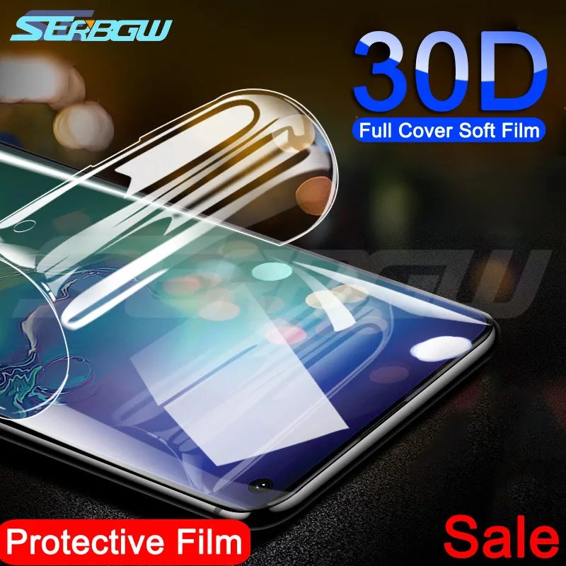 30D Full Cover Soft Hydrogel Film For Samsung Galaxy S10 S9 S8 Plus Screen Protector For Samsung S10 5G S10e Note 9 A6 A8 2018
30D Full Cover Soft Hydrogel Film For Samsung Galaxy S10 S9 S8 Plus Screen Protector For Samsung S10 5G S10e Note 9 A6 A8 2018